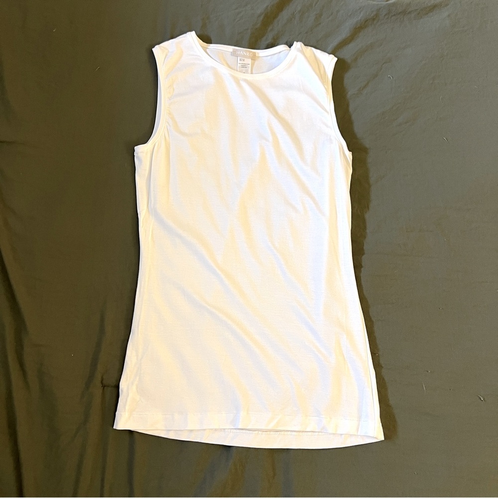 Hanro Soft Touch Sleeveless Tank Top - Size S (EUC) - Picture 2 of 6